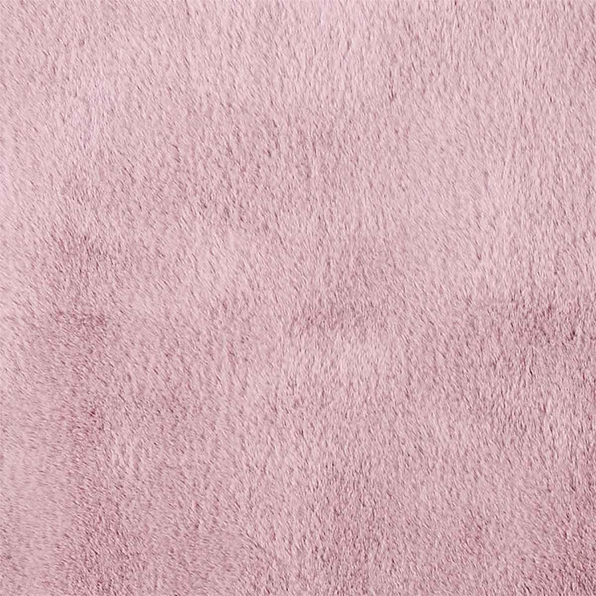 Voir la diapositive 4 : The Home Deco Factory Tapis imitation fourrure  fin  60x110cm rose