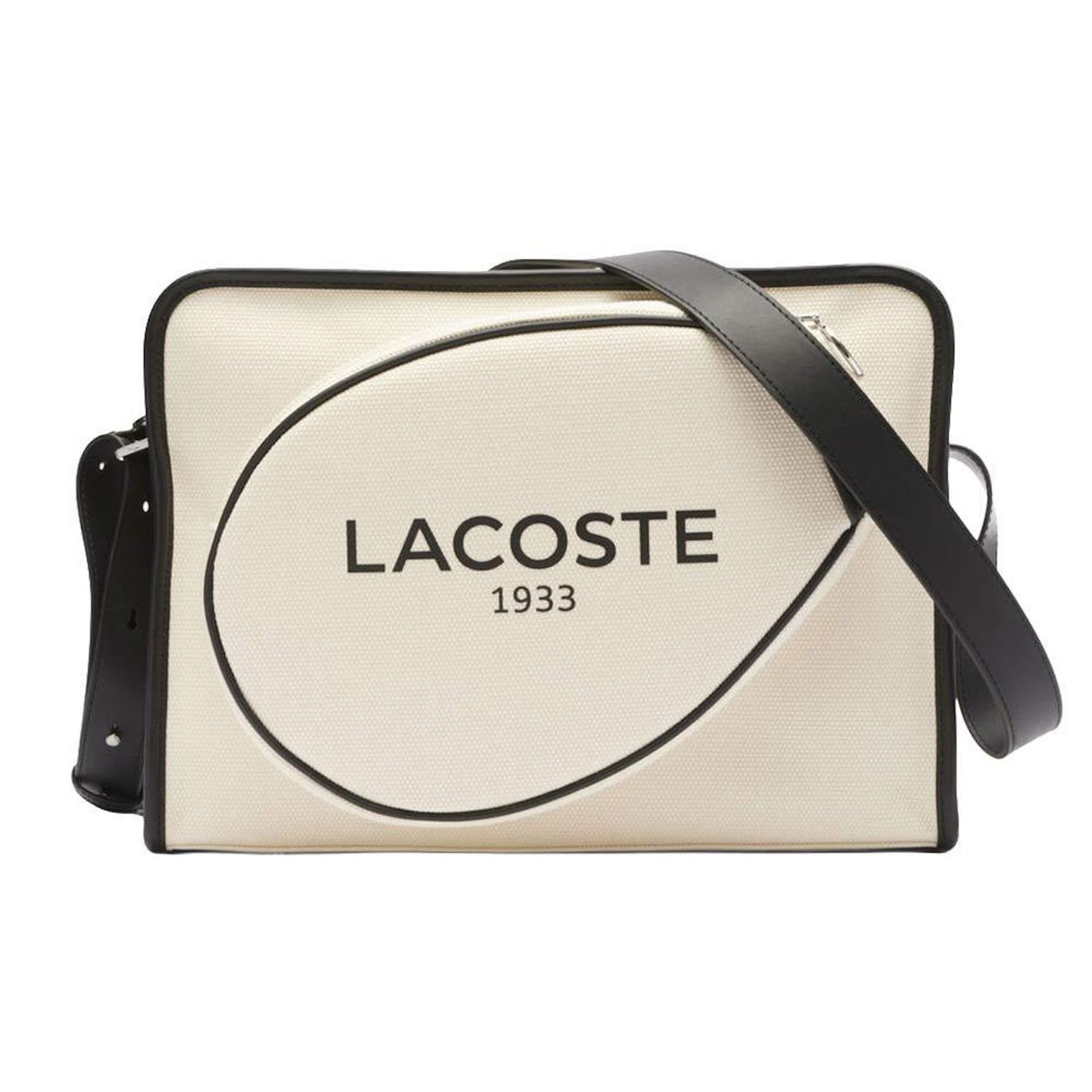 Lacoste Sac à bandoulière Beige Femme Lacoste Canvas