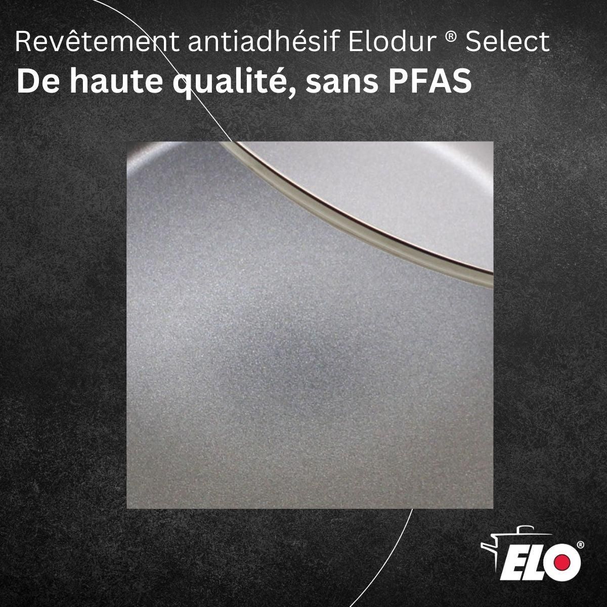 ELO Cocotte 38 x 25 cm en fonte aluminium antiadhésive 7 L Elo Alucast