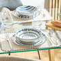 Voir la diapositive 4 : SECRET DE GOURMET Lot de 6 Assiettes Plates  Umami Rayon  26cm Bleu