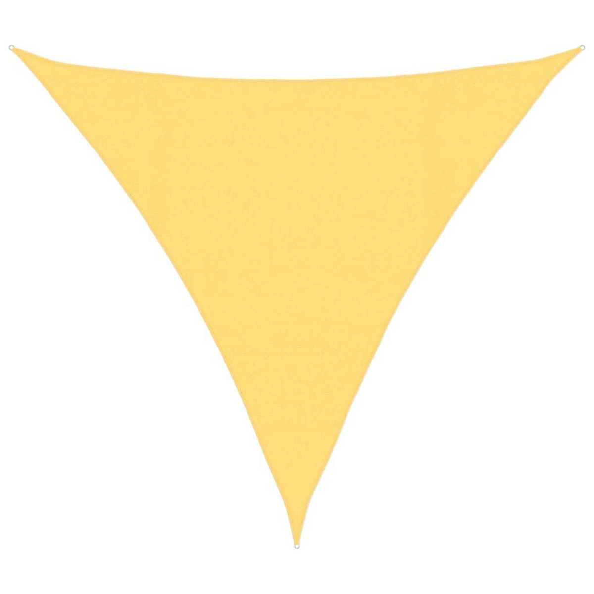 VIDAXL Voile d'ombrage 160 g/m^2 Marron 4,5x4,5x4,5 m PEHD