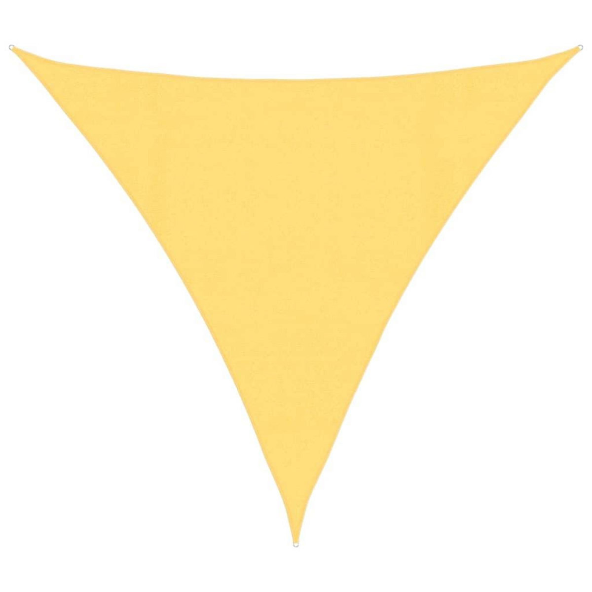 VIDAXL Voile d'ombrage 160 g/m^2 Marron 4,5x4,5x4,5 m PEHD