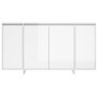 Voir la diapositive 5 : VIDAXL Buffet blanc brillant 135x41x75 cm bois d'ingenierie