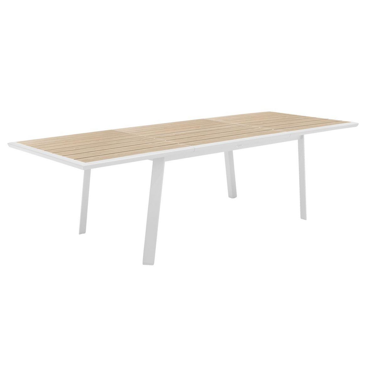HESPERIDE Table de jardin extensible Pavane en aluminium