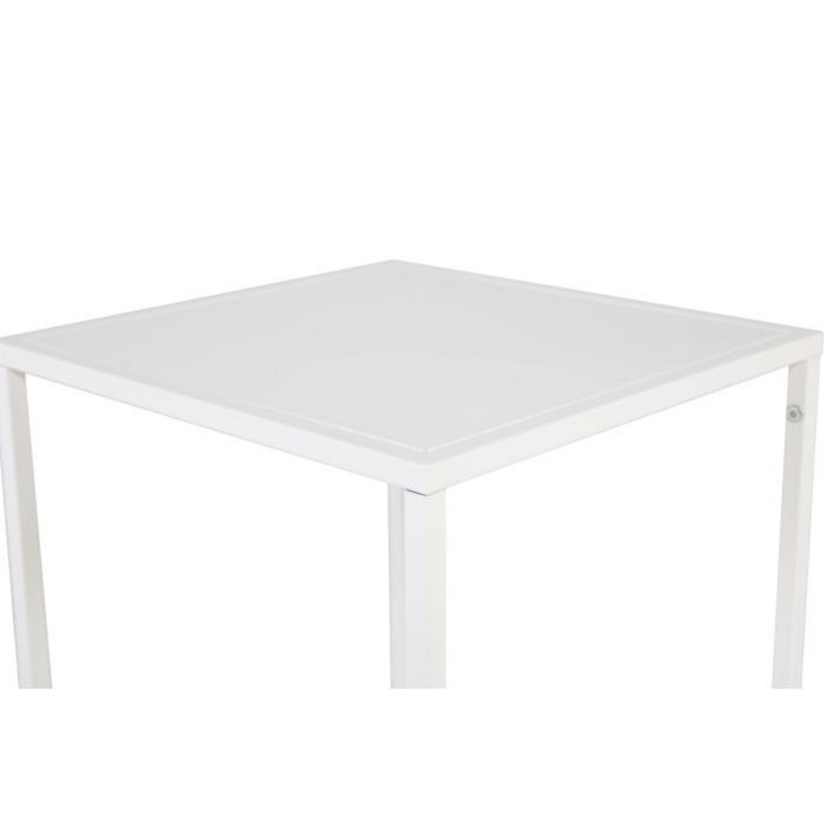Paris Prix Table d'Appoint en Métal  Staal  45cm Blanc