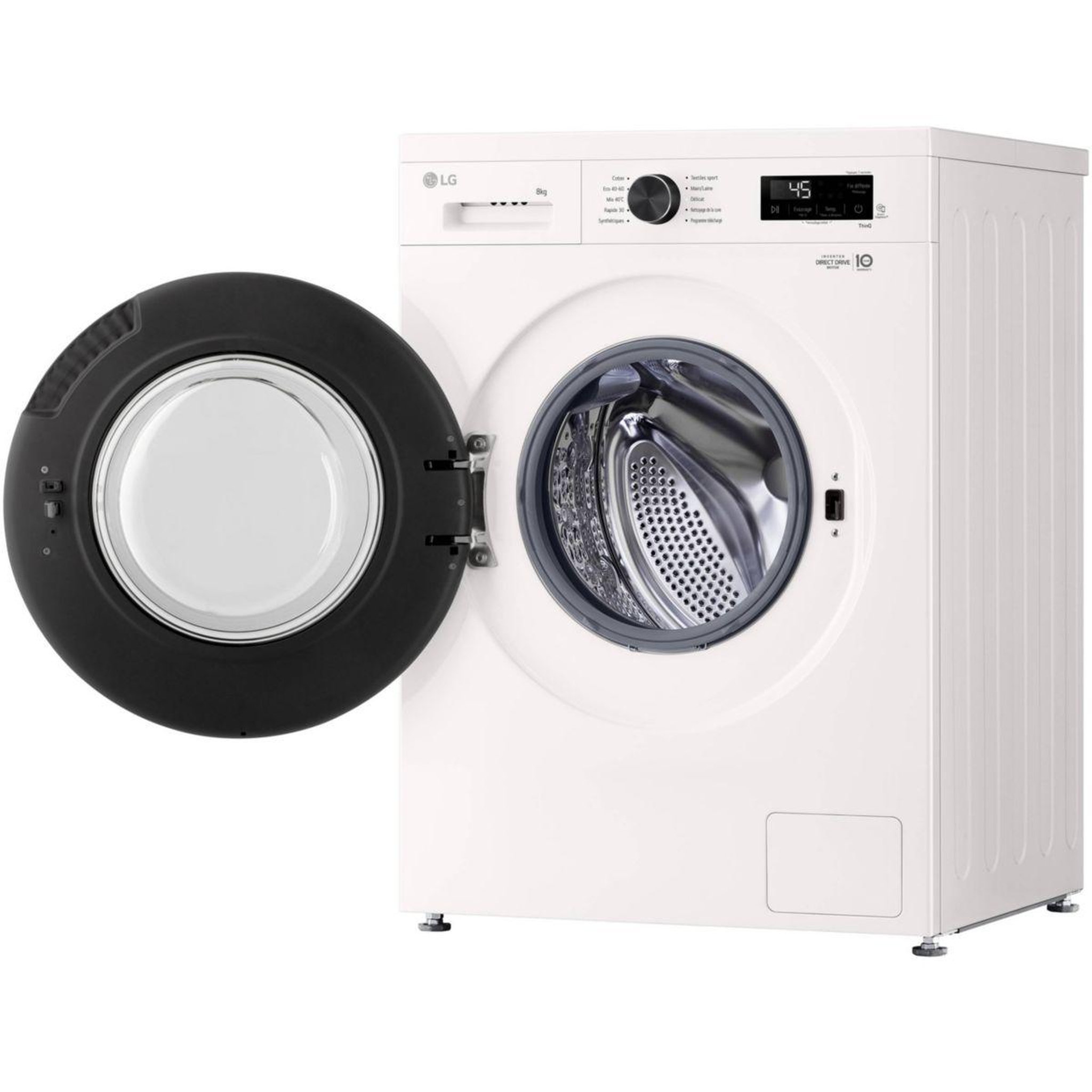 Voir la diapositive 4 : LG Lave linge hublot F84B15WHS