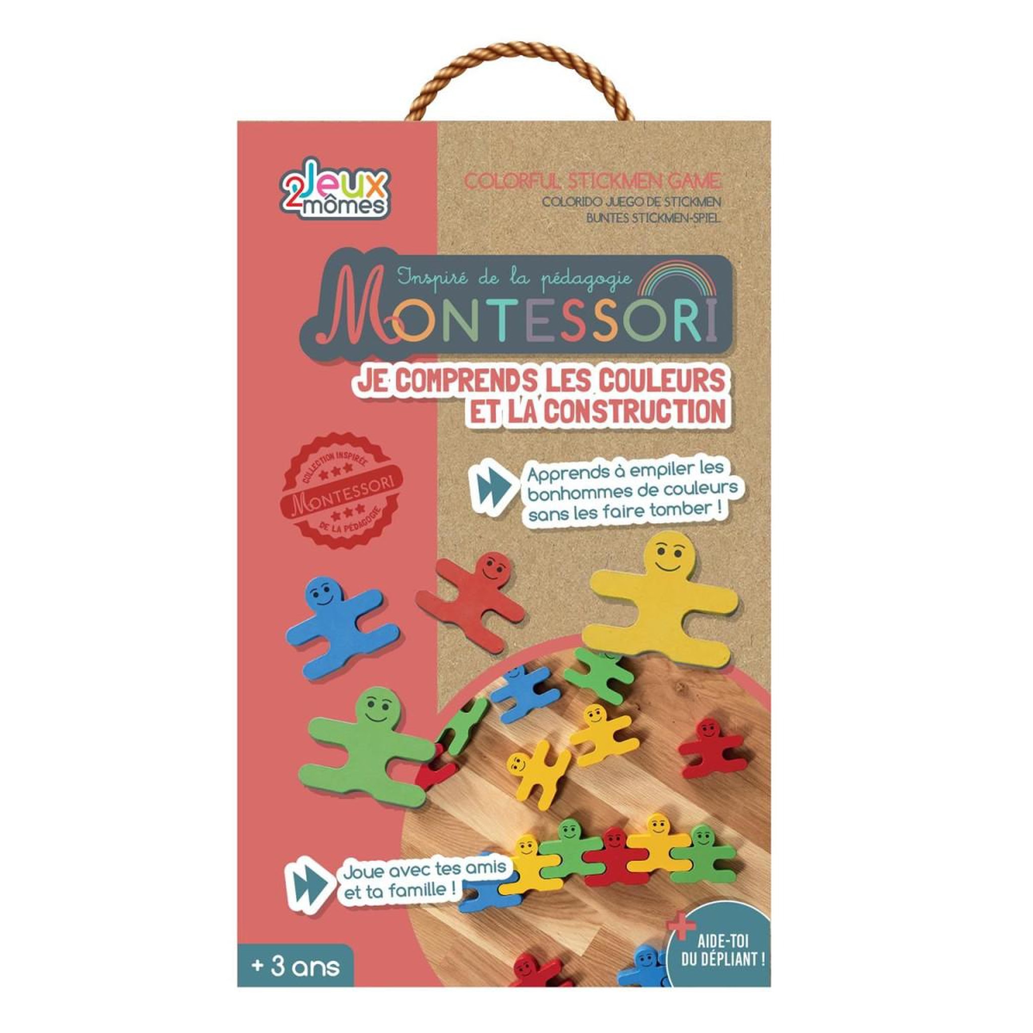 Voir la diapositive 2 : Jeux 2 momes Jeu éducatif  je comprends les couleurs  19cm multicolore