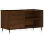 Voir la diapositive 2 : VIDAXL Armoire a disques chene marron 85x38x48 cm bois d'ingenierie
