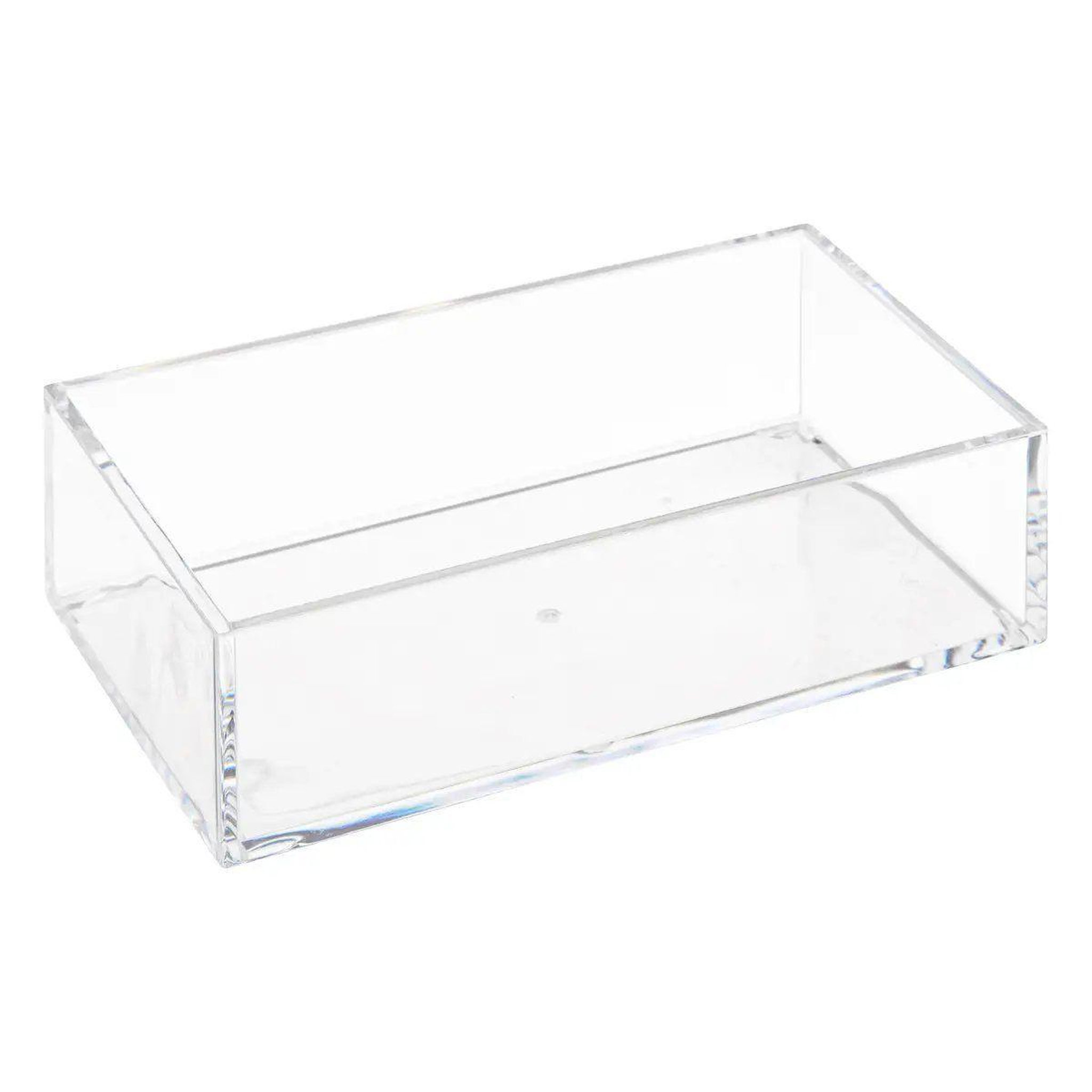 Voir la diapositive 2 : FIVE Lot de 3 organiseurs de tiroir  selena  25cm transparent