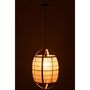 Voir la diapositive 3 : Paris Prix Lampe Suspension en Bambou  Ion  37cm Naturel