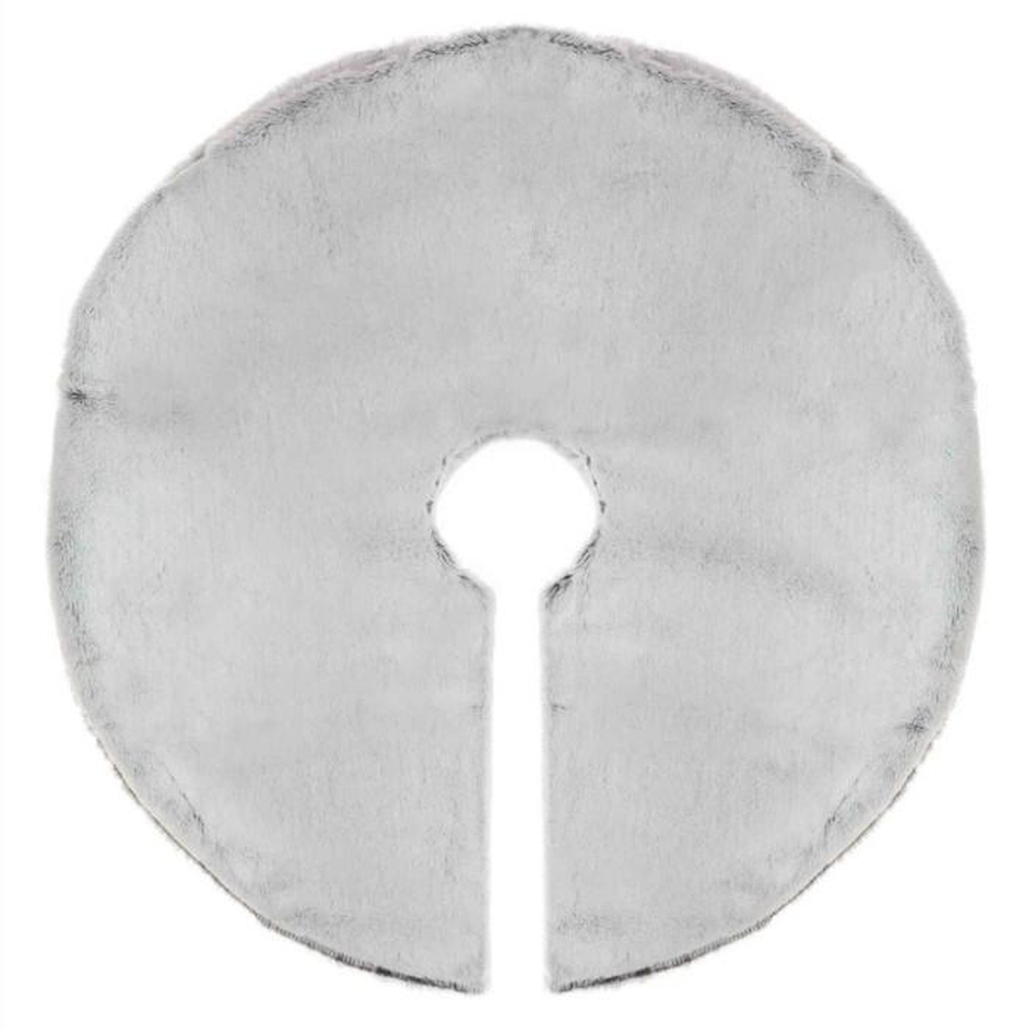 FEERIC LIGHT & CHRISTMAS Tapis pour Sapin  Fourrure  90cm Gris