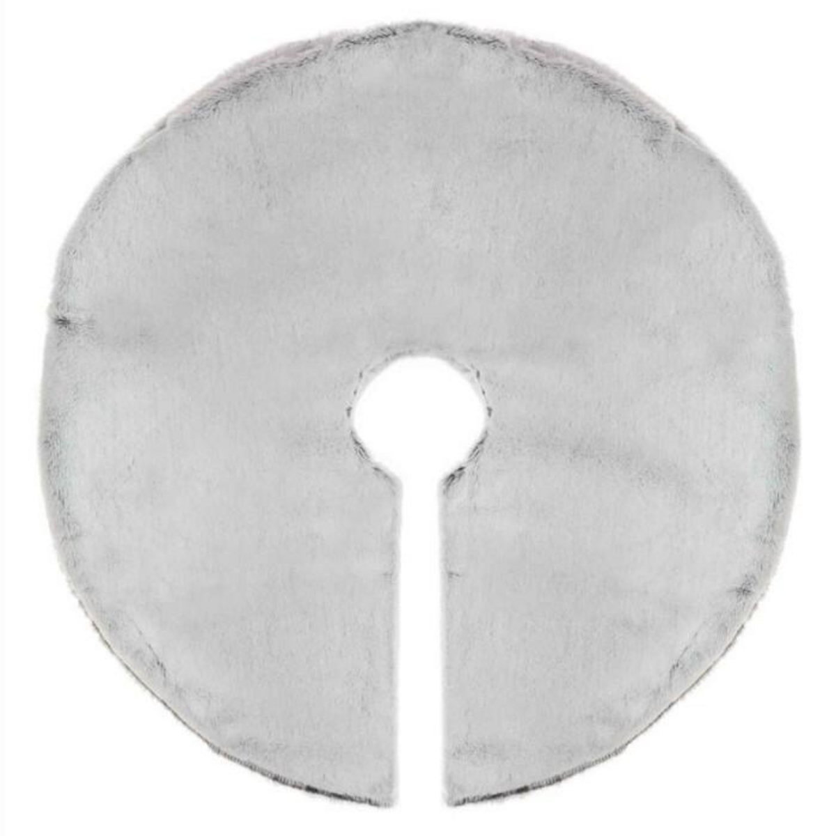 FEERIC LIGHT & CHRISTMAS Tapis pour Sapin  Fourrure  90cm Gris