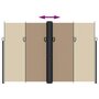 Voir la diapositive 5 : VIDAXL Auvent lateral retractable taupe 220x1200 cm