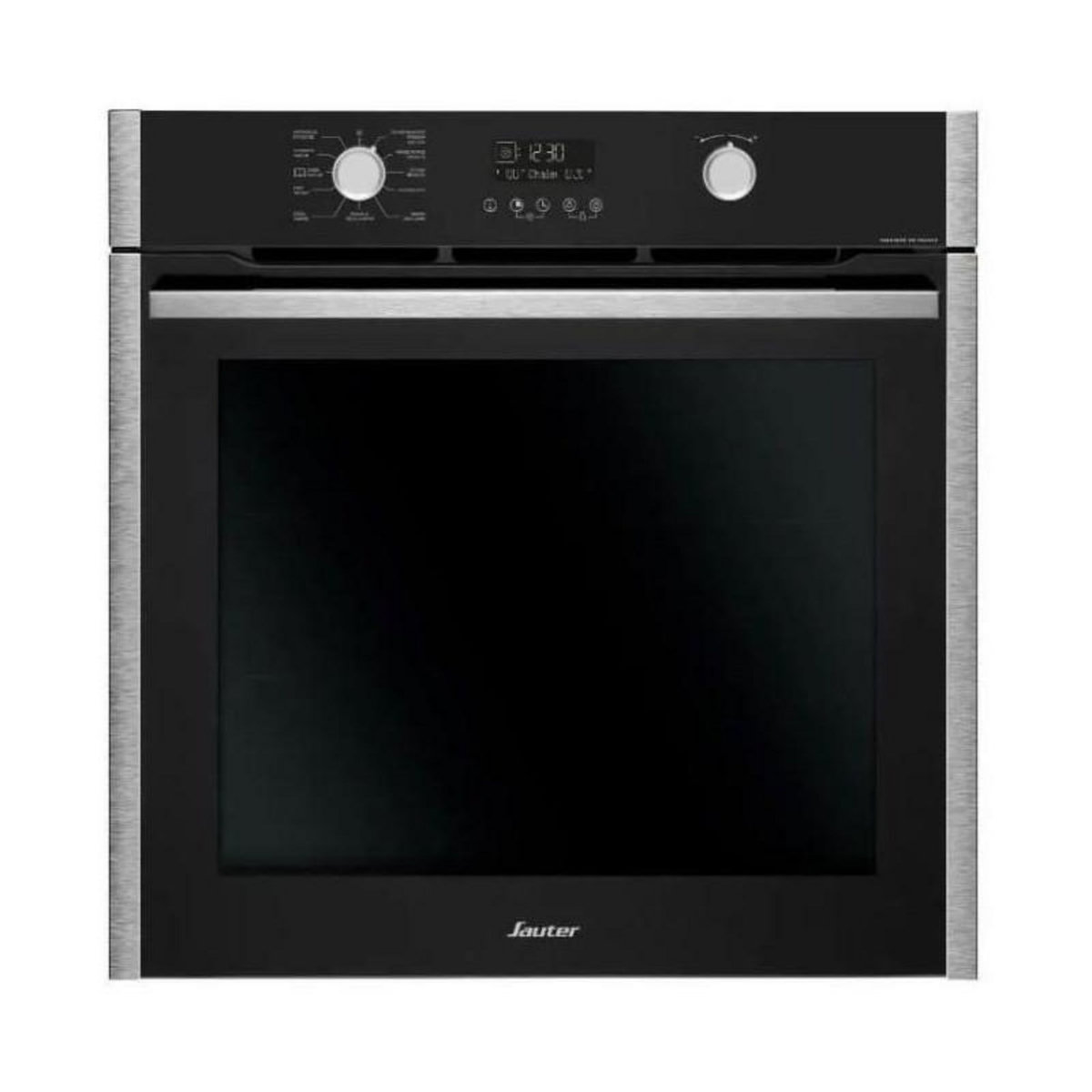 BRANDT Four encastrable pyrolyse SAUTER SFP932X - Chaleur pulsée - Tournebroche - Porte froide