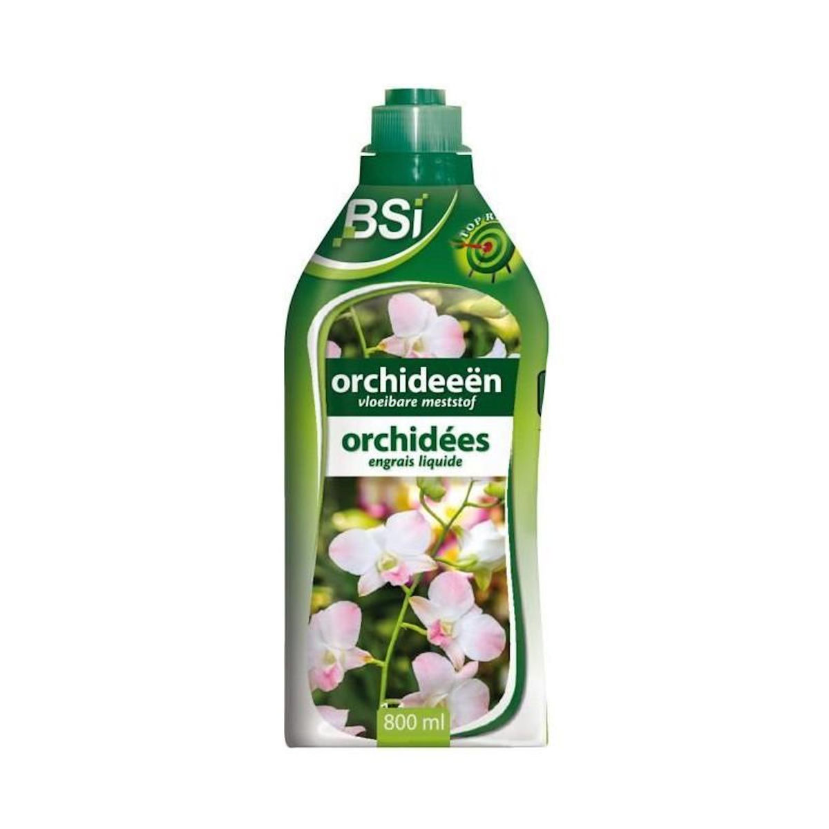 Bsi Engrais liquide pour Orchidées - BSI - Stimule la floraison - Avec Oligo-éléments et Chélates - 800 ml
