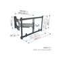 Voir la diapositive 5 : Vogel's Support mural pour écran plat Vogel s TVM 5645 FULL ORIENTABLE POUR TELEVISION DE 40 A 77