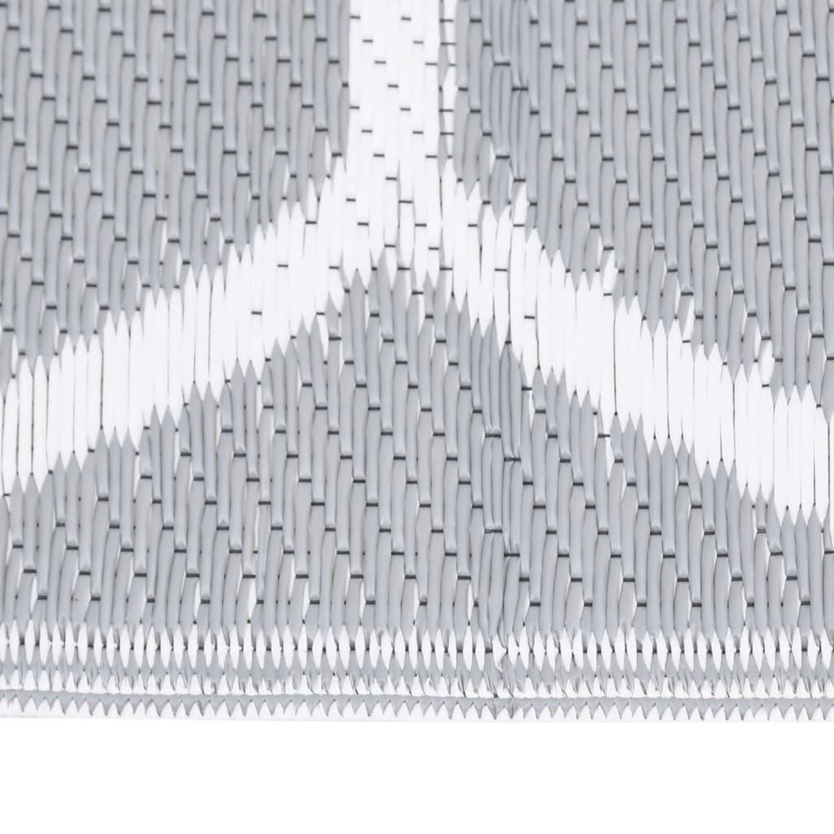 VIDAXL Tapis d'exterieur ARAKIL Gris 140x200 cm PP