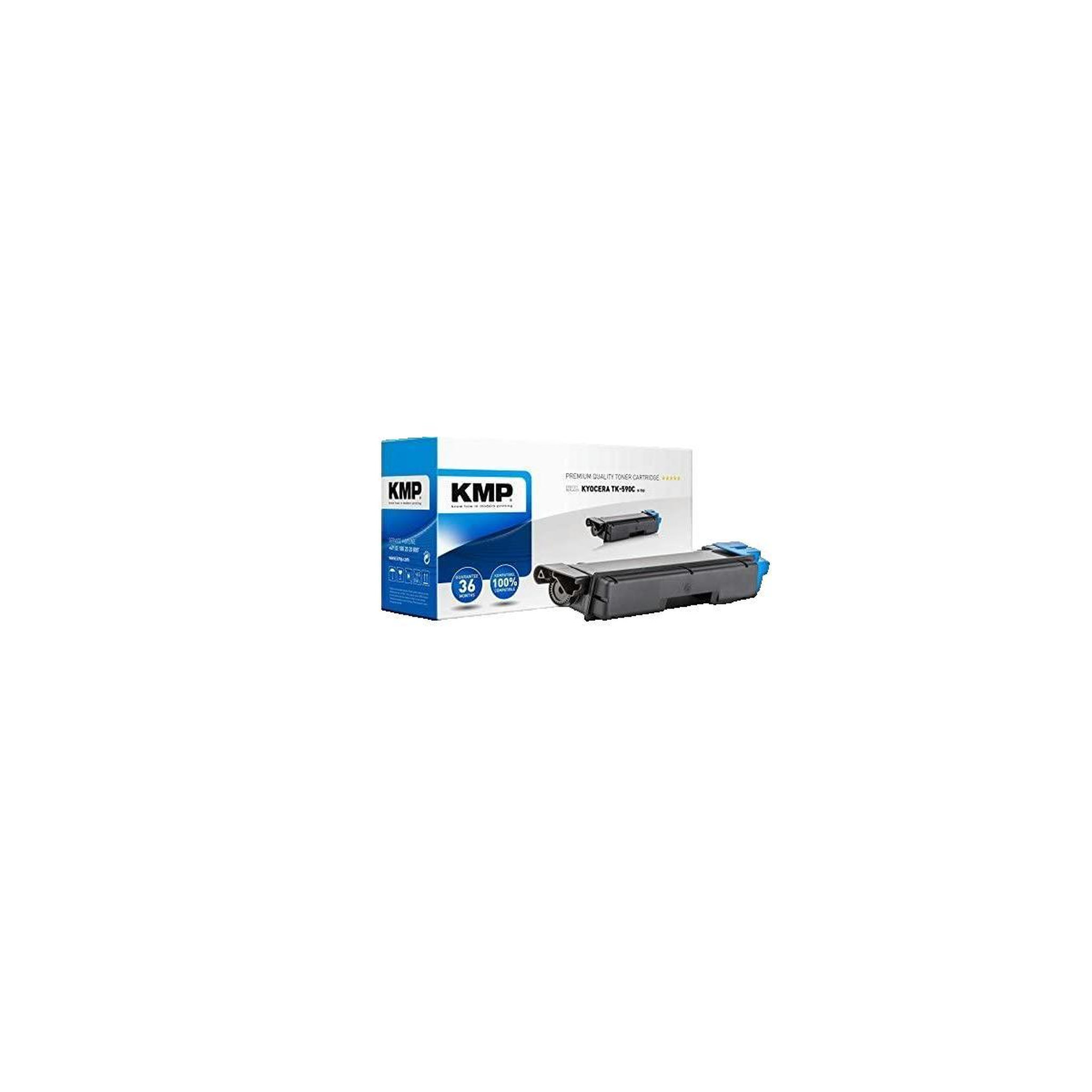 Voir la diapositive 2 : Kyocera Cartouche de toner KMP K-T53 cyan