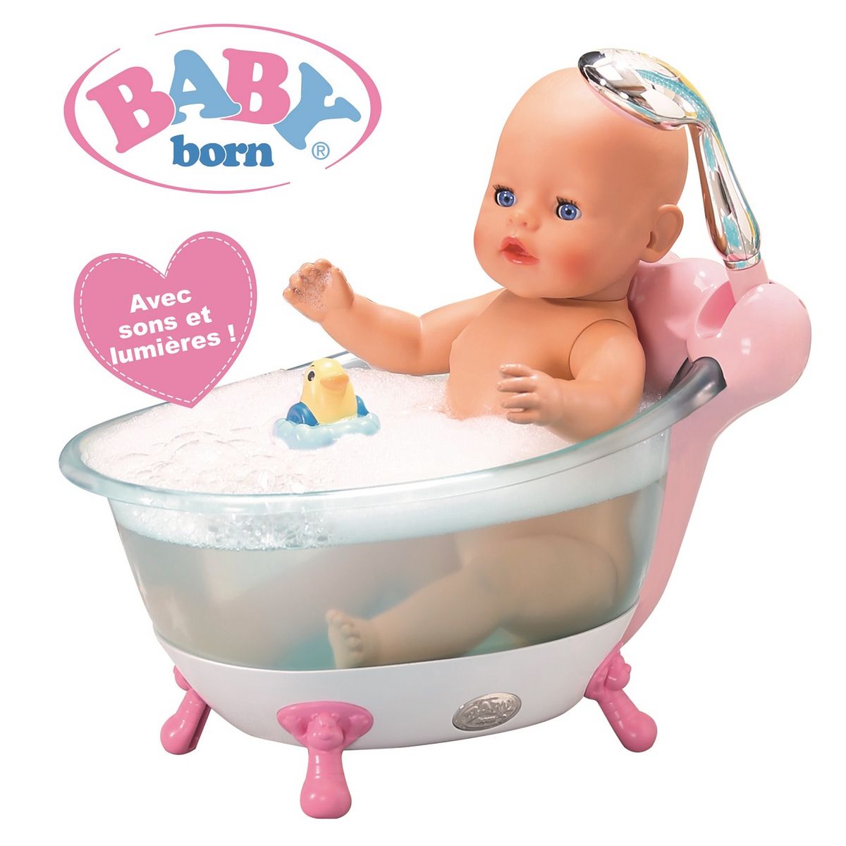 BABY BORN Baignoire magique avec sons et lumières