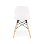 Voir la diapositive 5 : Paris Prix Chaise Scandinave Design  Bantry  83cm Blanc