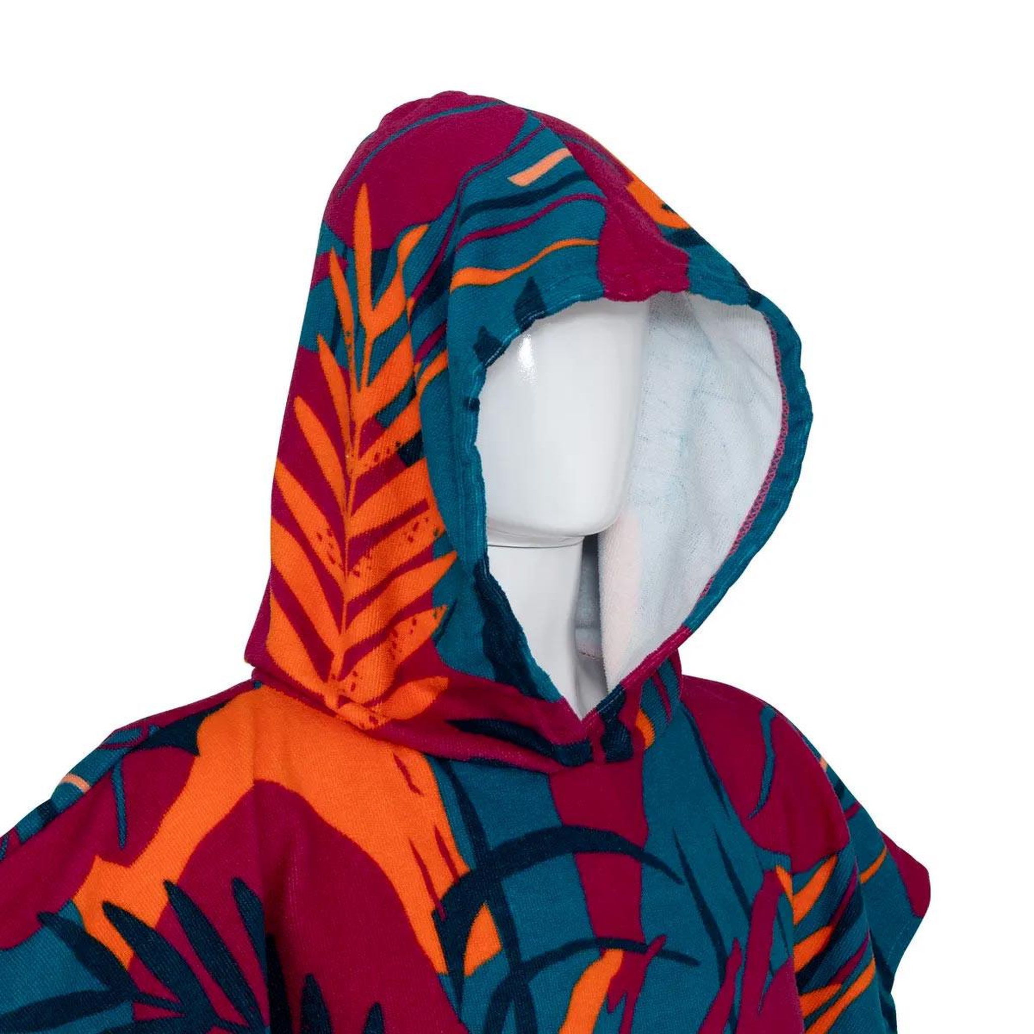Voir la diapositive 2 : ATMOSPHERA Poncho de plage en microfibre  yucatan  80x100cm multicolore