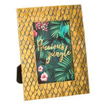 ATMOSPHERA Cadre Photo  Precious Jungle  20x16cm Or