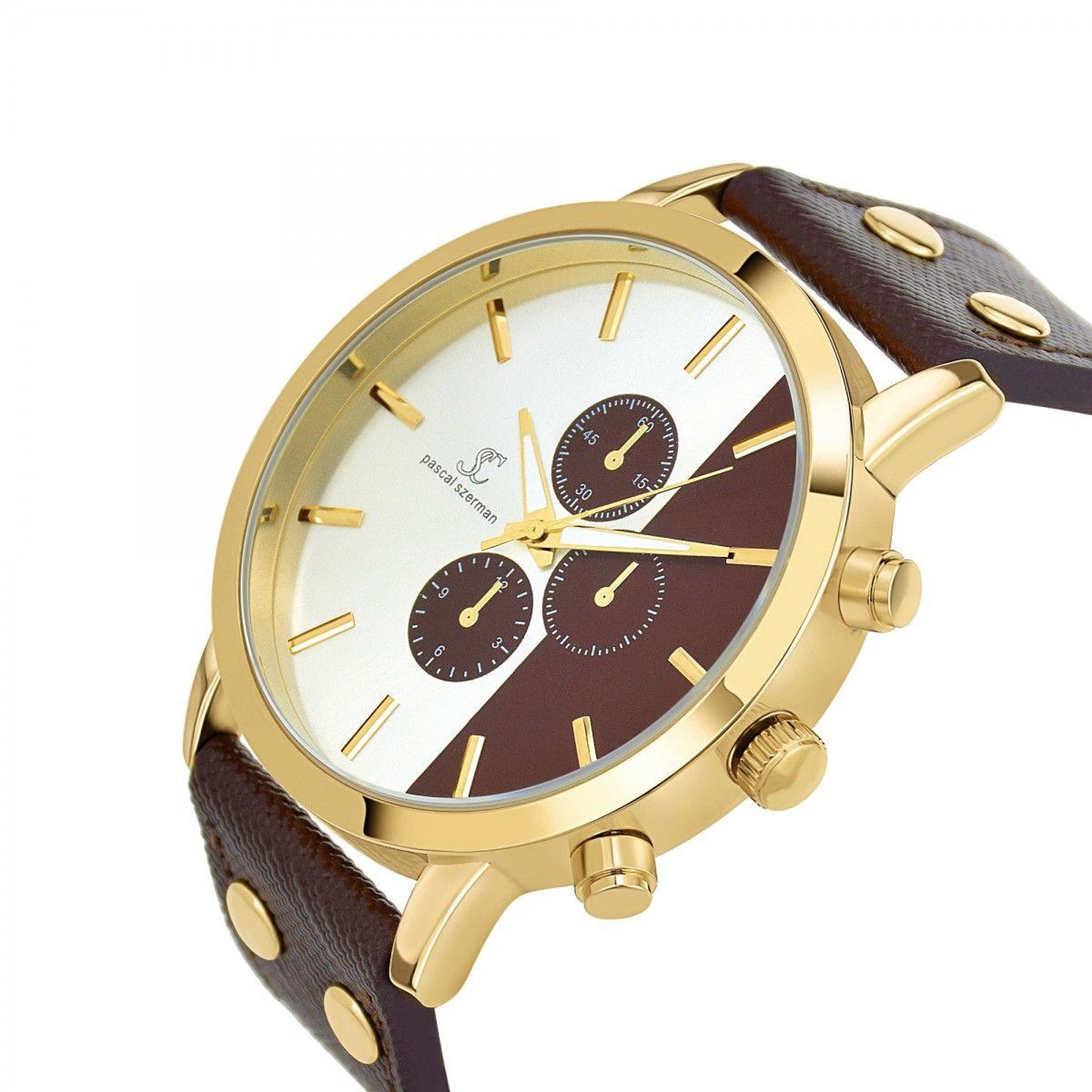 Voir la diapositive 3 : SC CRYSTAL Montre homme quartz par Pascal Szerman