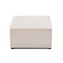 Voir la diapositive 3 : BEST MOBILIER Topaze - pouf - en tissu bouclette