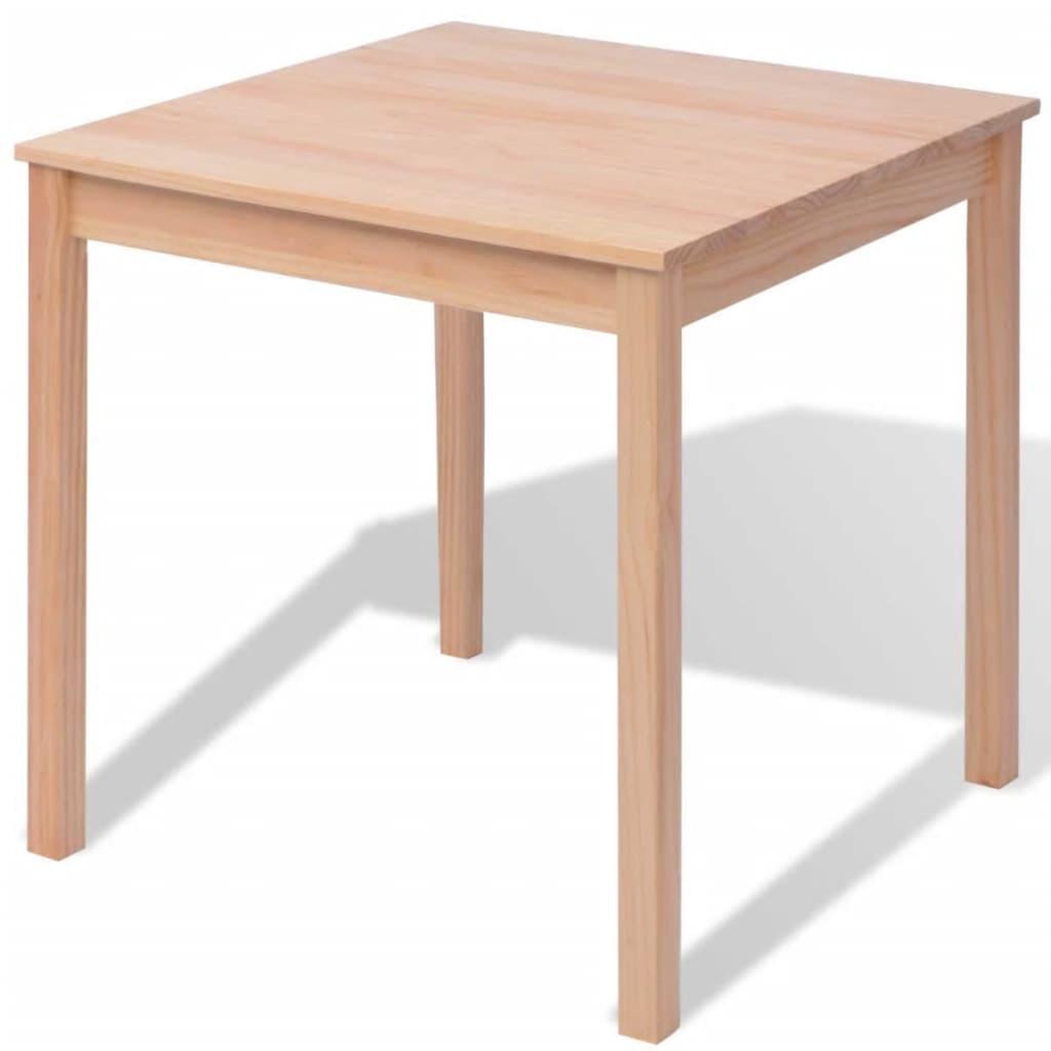 Voir la diapositive 3 : VIDAXL Ensemble de salle a manger 5 pieces Pinede