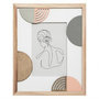 Voir la diapositive 2 : ATMOSPHERA Cadre Photo Design  Geo Thea  10x15cm Naturel