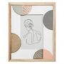 Voir la diapositive 2 : ATMOSPHERA Cadre Photo Design  Geo Thea  10x15cm Naturel