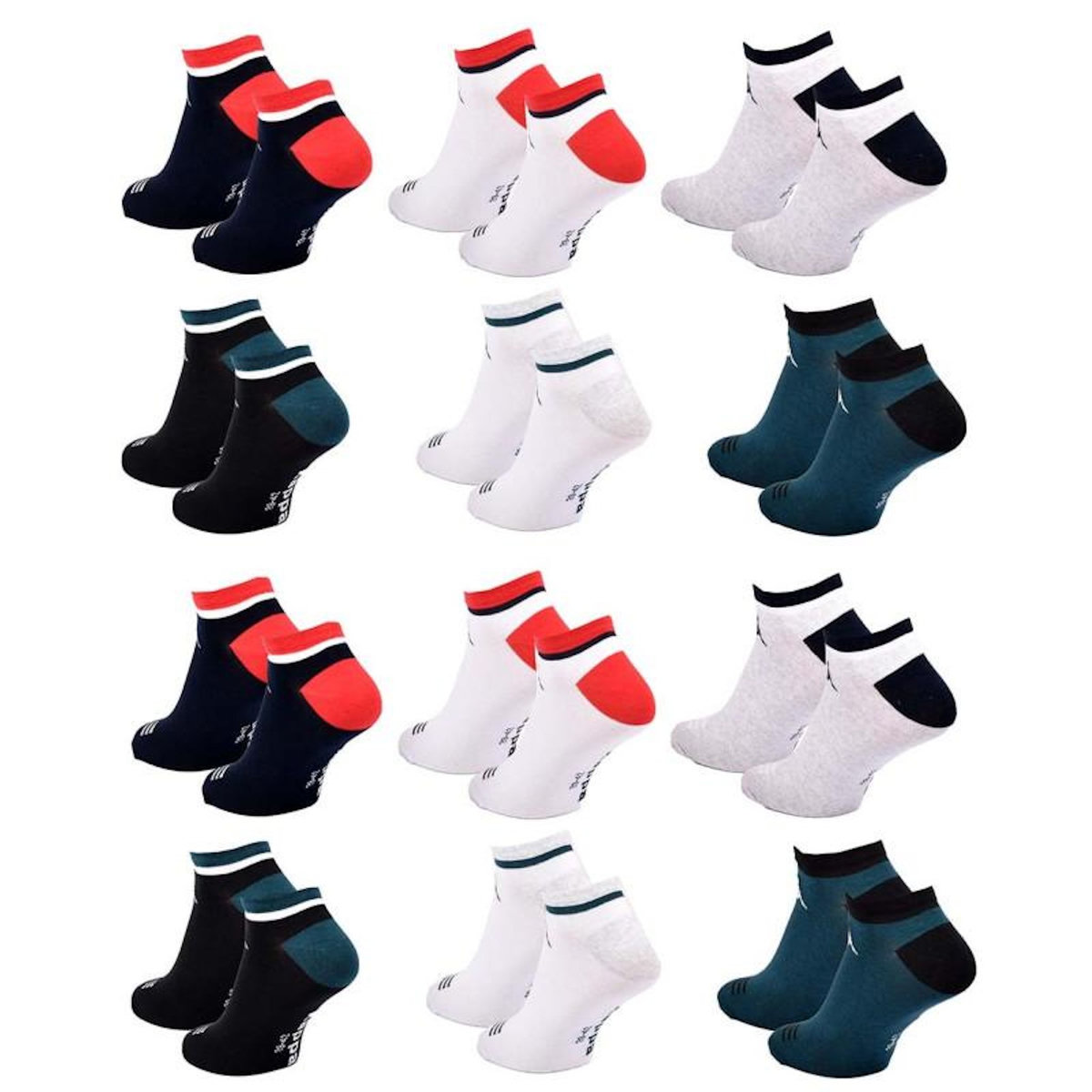 KAPPA Chaussettes KAPPA SNEAKER