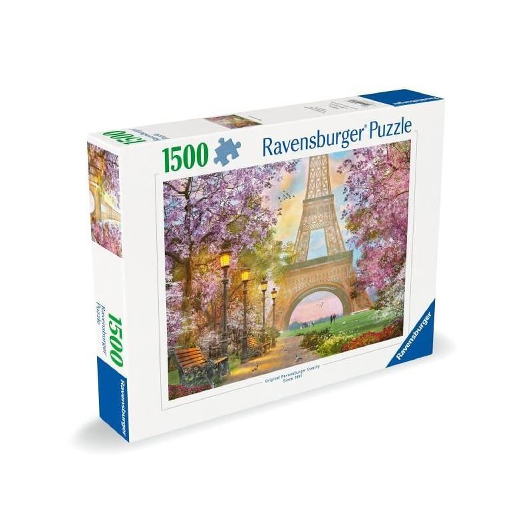 Voir la diapositive 5 : RAVENSBURGER Ravensburger - Puzzle 1500 pieces - Amour a Paris - Adultes & enfants des 14 ans - Puzzle de qualité supérieure 80x60cm