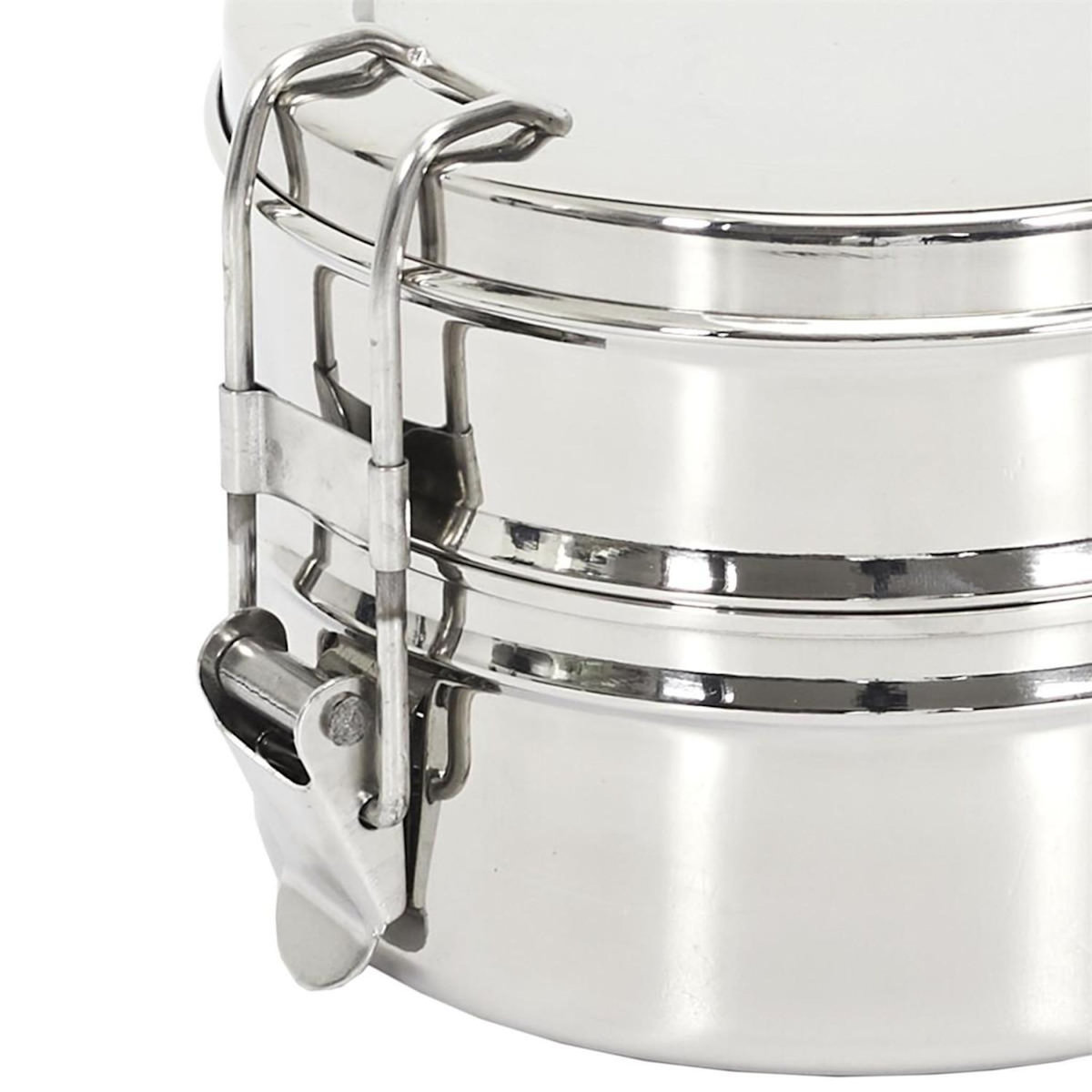 Paris Prix Lunch Box Ronde  2 Niveaux  80cl Inox