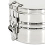 Voir la diapositive 6 : Paris Prix Lunch Box Ronde  2 Niveaux  80cl Inox