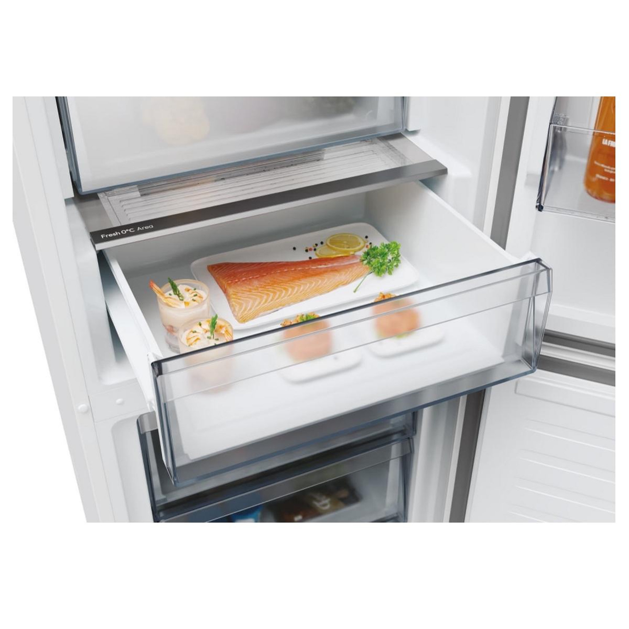 Voir la diapositive 4 : Candy Réfrigérateur combiné 60cm 409l no frost blanc - ecn2cqtew206