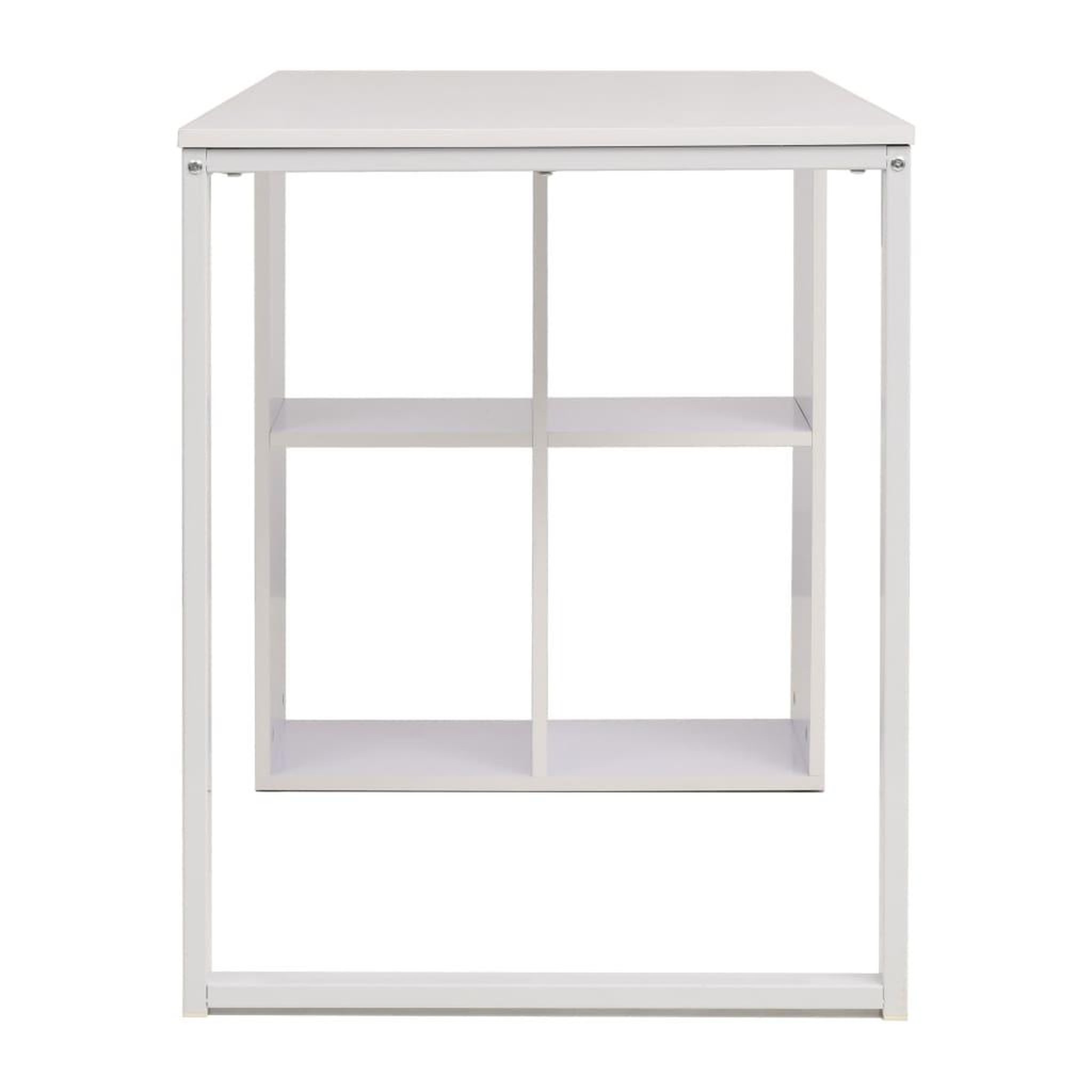 Voir la diapositive 5 : VIDAXL Table d'ecriture 120x60x75 cm Blanc