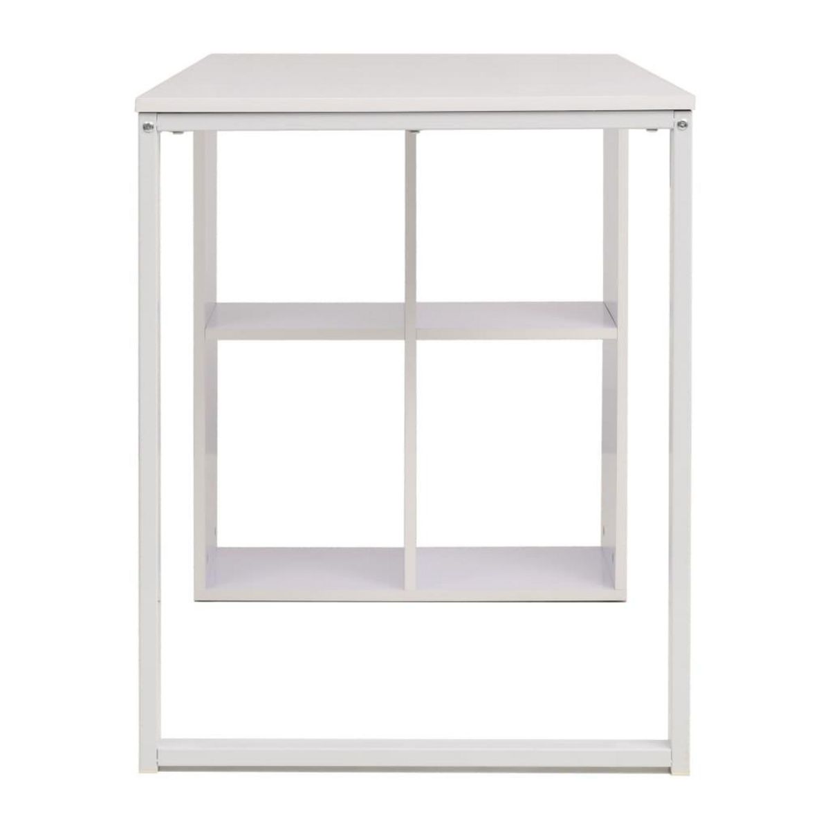 VIDAXL Table d'ecriture 120x60x75 cm Blanc