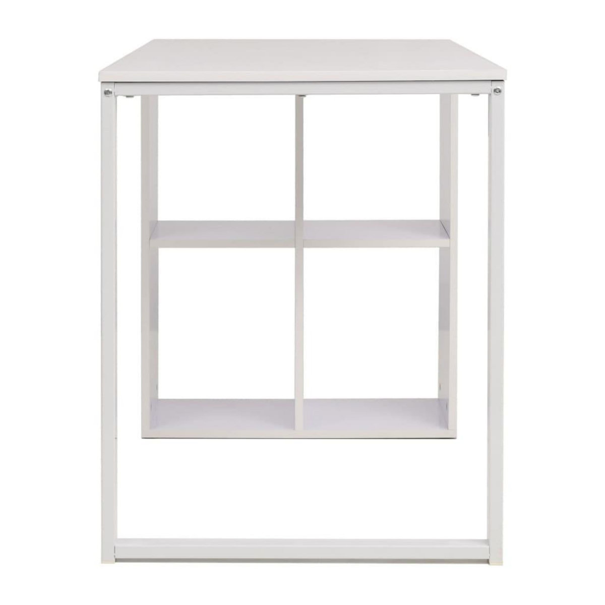 VIDAXL Table d'ecriture 120x60x75 cm Blanc