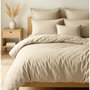 Voir la diapositive 3 : Home collection Parure housse de couette 100% coton 57fils