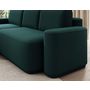 Voir la diapositive 4 : BEST MOBILIER Sam - canapé d'angle gauche 4 places convertible avec coffre en tissu