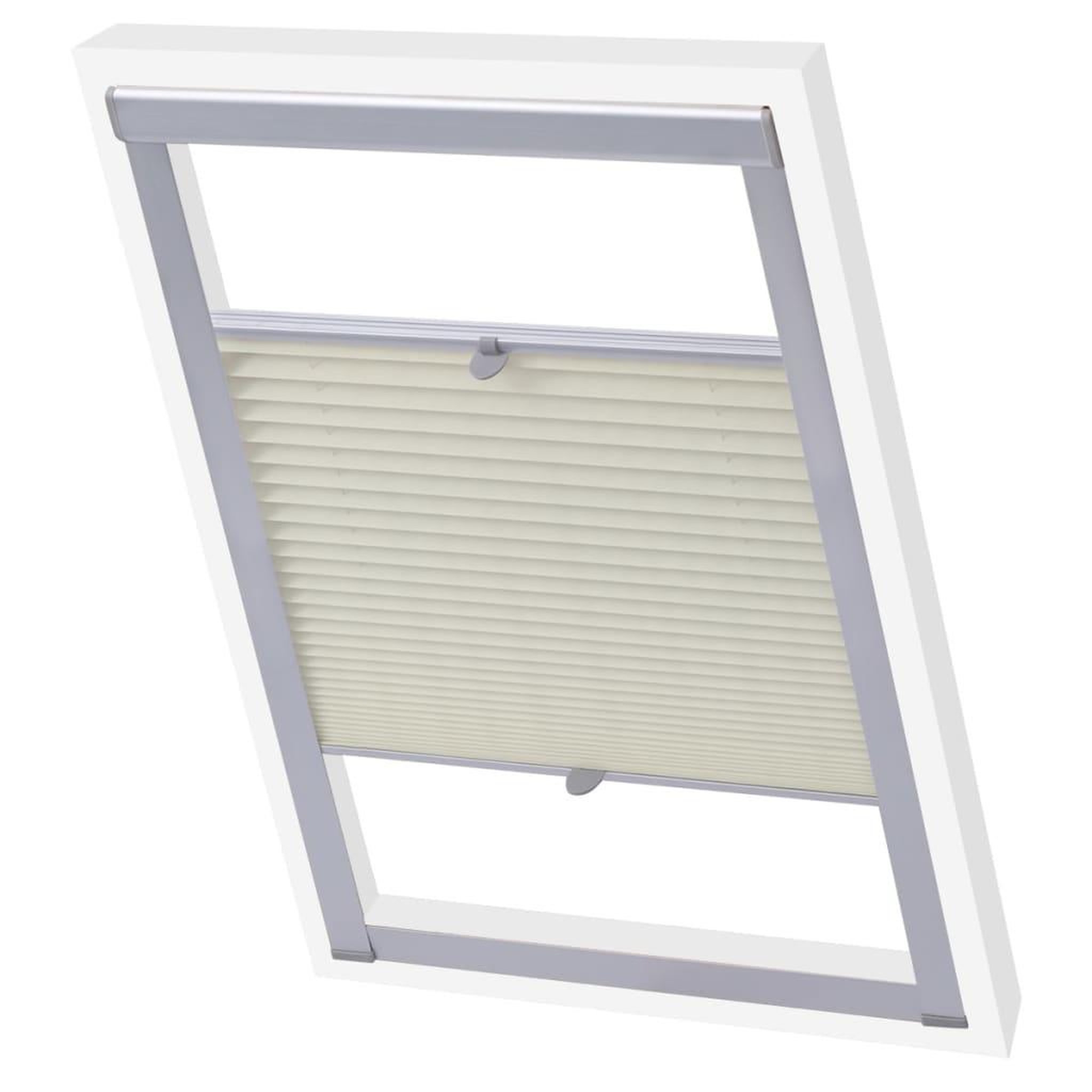 Voir la diapositive 1 : VIDAXL Store plisse Creme P06/406