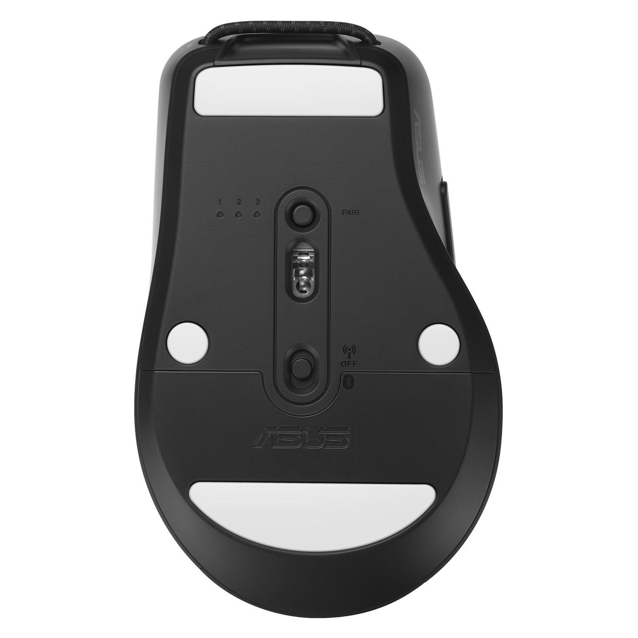 Voir la diapositive 3 : ASUS Asus md200 mouse/bk souris ambidextre rf sans fil + bluetooth optique 4200 dpi