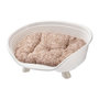 Voir la diapositive 5 : Ferplast Corbeille - FERPLAST - THRONE 4 - Avec coussin relax - Blanc