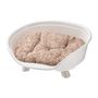 Voir la diapositive 5 : Ferplast Corbeille - FERPLAST - THRONE 4 - Avec coussin relax - Blanc
