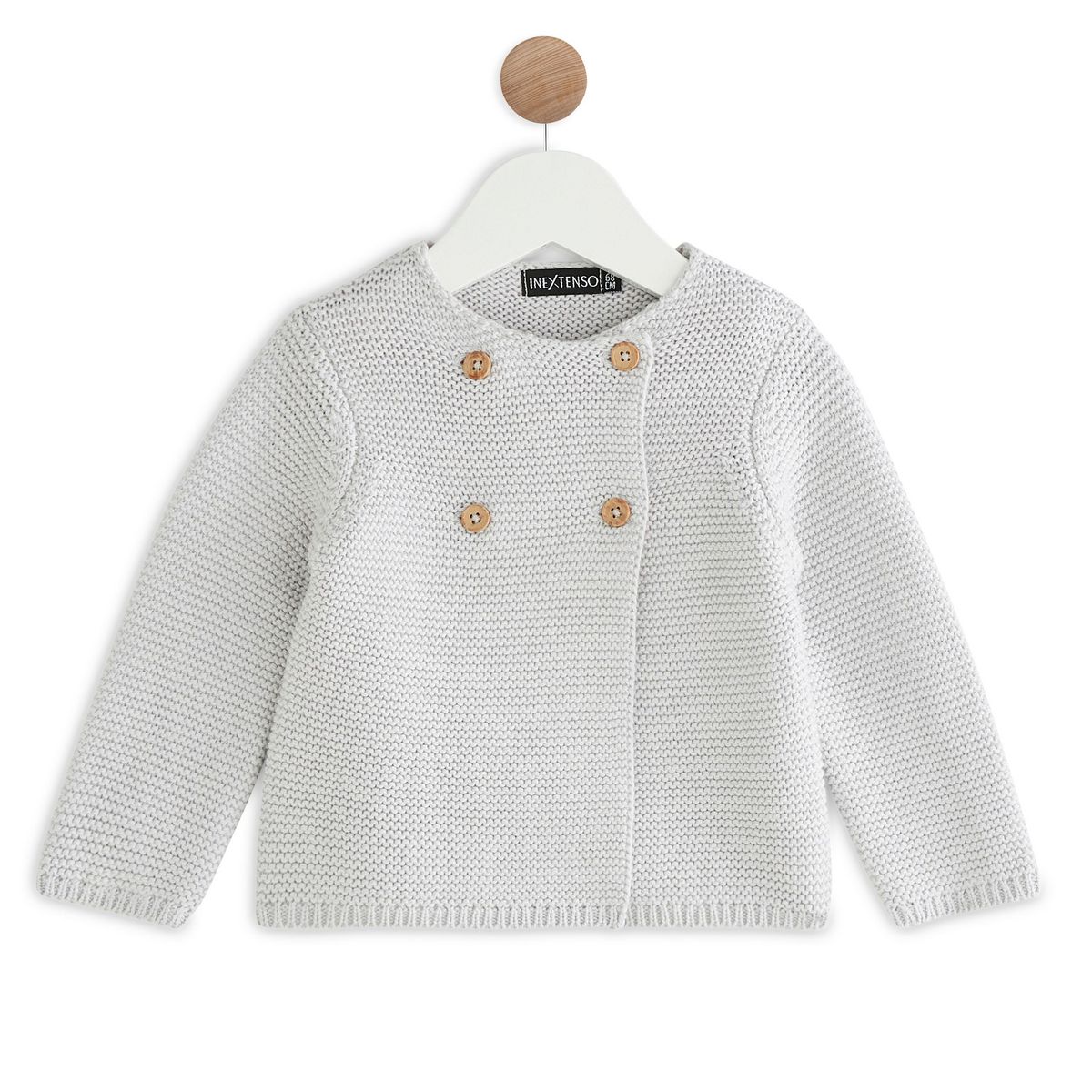INEXTENSO Cardigan tricot de naissance bébé garçon
