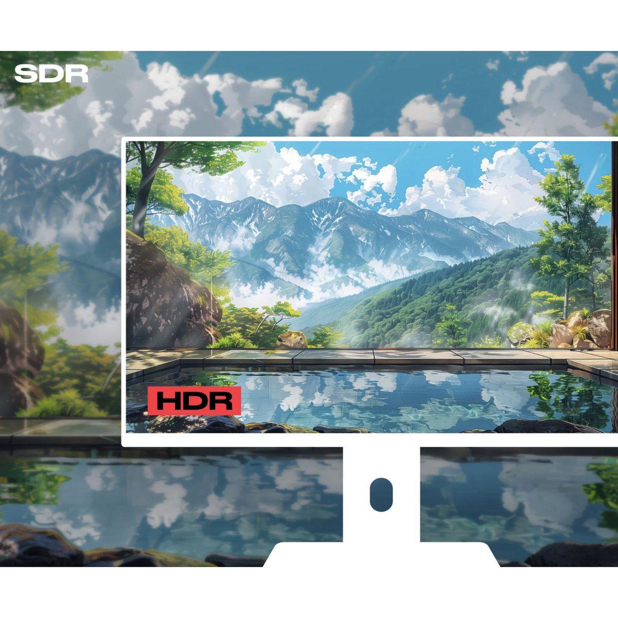 Voir la diapositive 4 : JAPANNEXT Ecran pc 4k jn-ips2380uhdr-c65w-hsp 24'' ips 4k hdr10 usb-c 65w kvm
