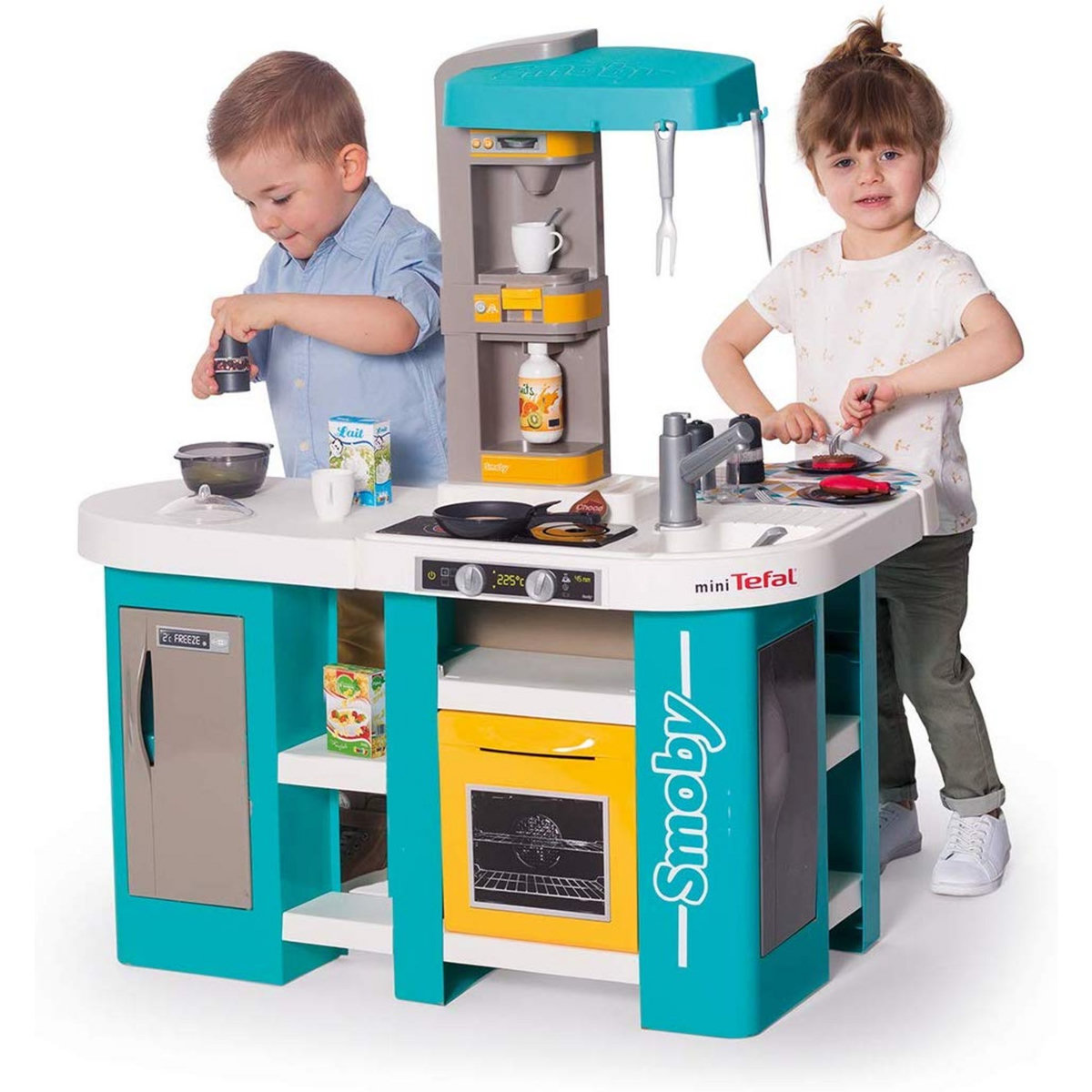 SMOBY Cuisine Studio XL Bubble avec fonction magique + accessoires - Tefal