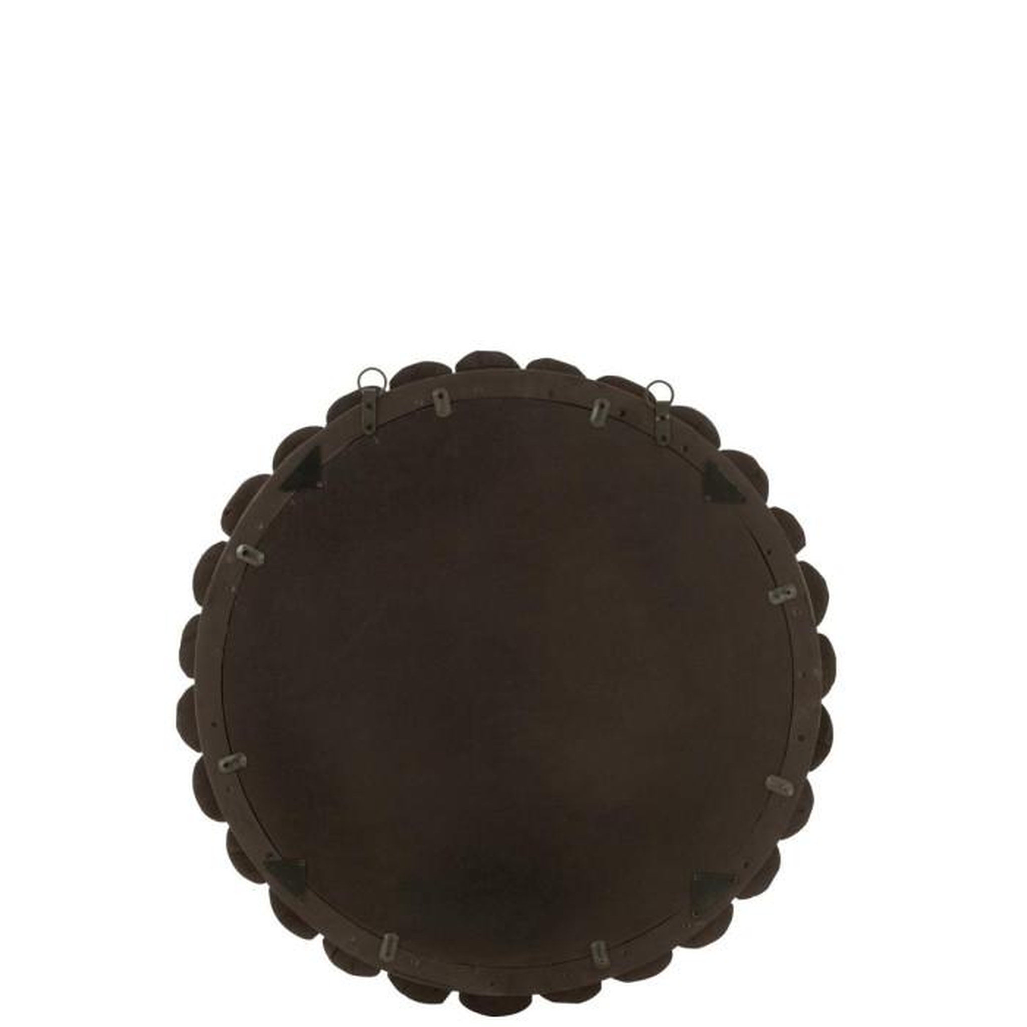 Voir la diapositive 2 : Paris Prix Miroir Mural en Bois  Boules  80cm Noir