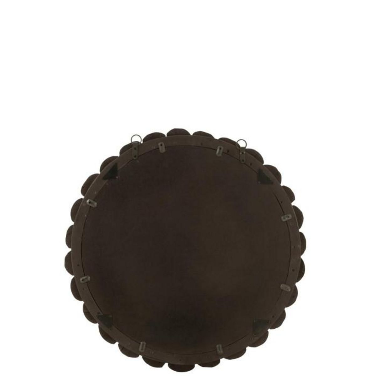 Paris Prix Miroir Mural en Bois  Boules  80cm Noir